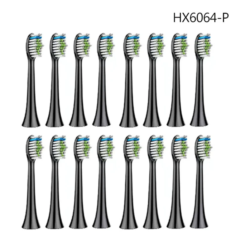 Ph 소닉케어 칫솔 교체 헤드, 전기 다이아몬드 클린 칫솔, HX6064, hx9044 9024 6054 6024, 8 개, 20 개