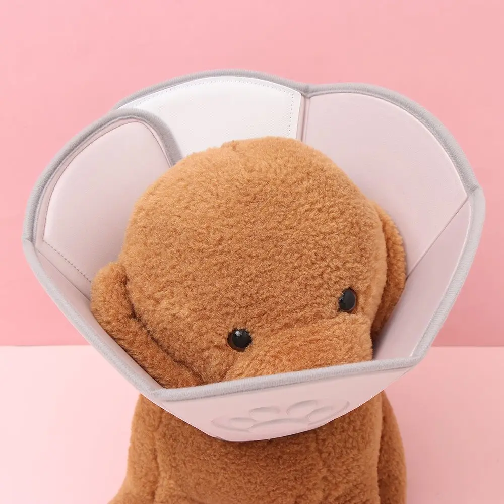 Adjustable Soft Edges Dog Cat Cone Collar Protective Collar Puppy Kitten Wound Healing Anti-Bite Lick Circle Pet Recovery
