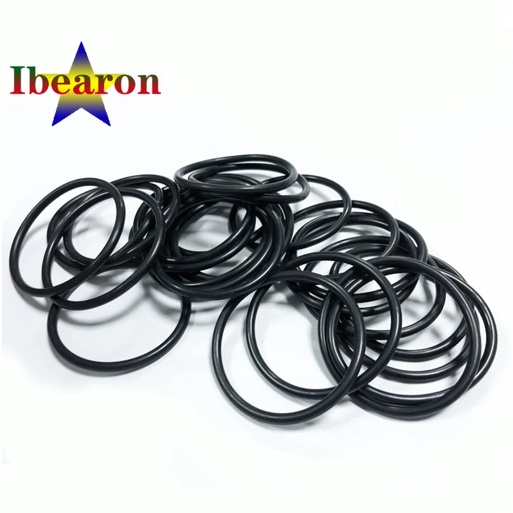 검정색 O 링 개스킷 CS 7mm ID 280mm 487mm NBR (니트릴 고무 부나) 원형 O 형 부식 내유성 씰 와셔, 1 개
