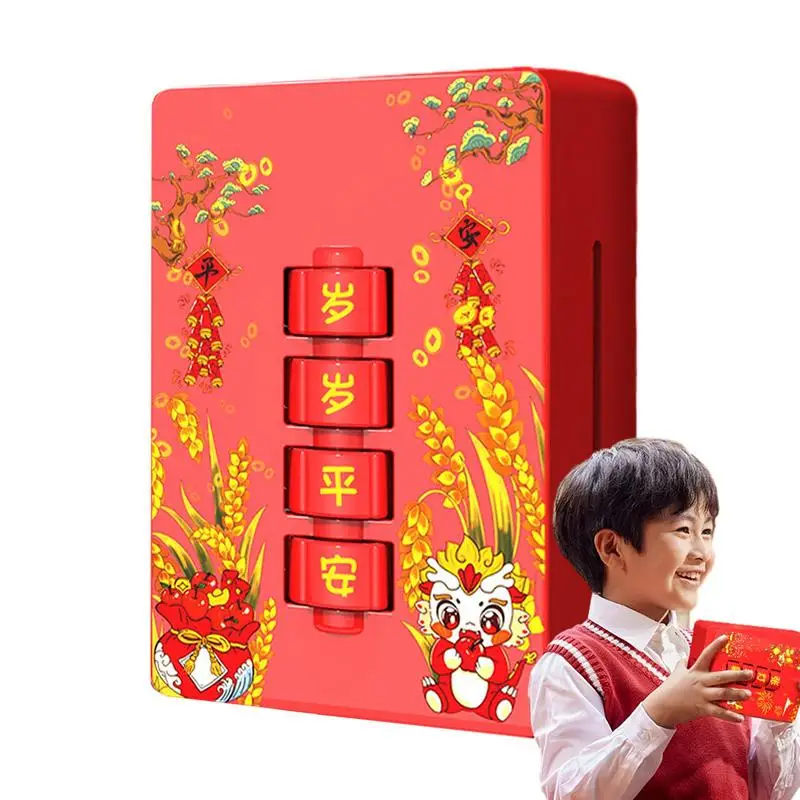 

Красные конверты на новый год 2024, дизайн пароля Hong Bao, прочные креативные портативные изысканные китайские конверты для денег