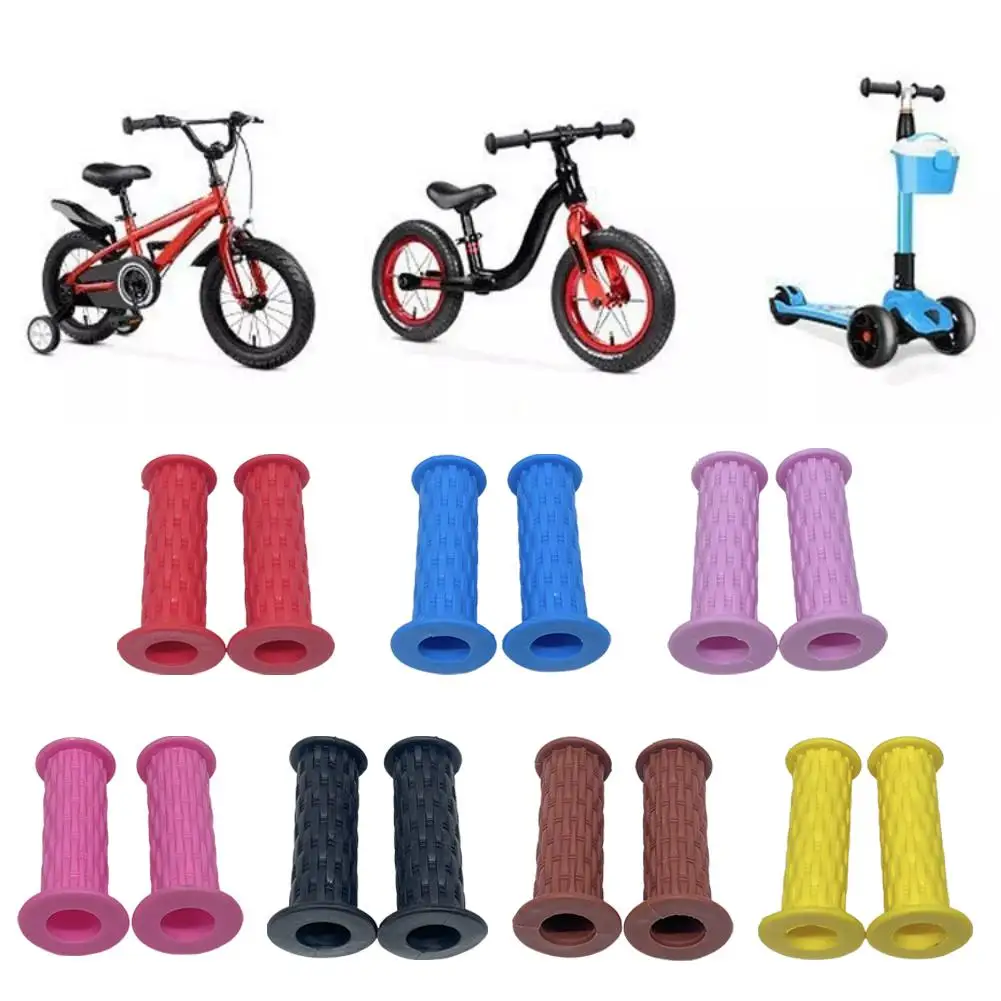 1pair Children Bicycle Handlebar Grips Kids Bicycle Accessories Balance Bike Style Grips