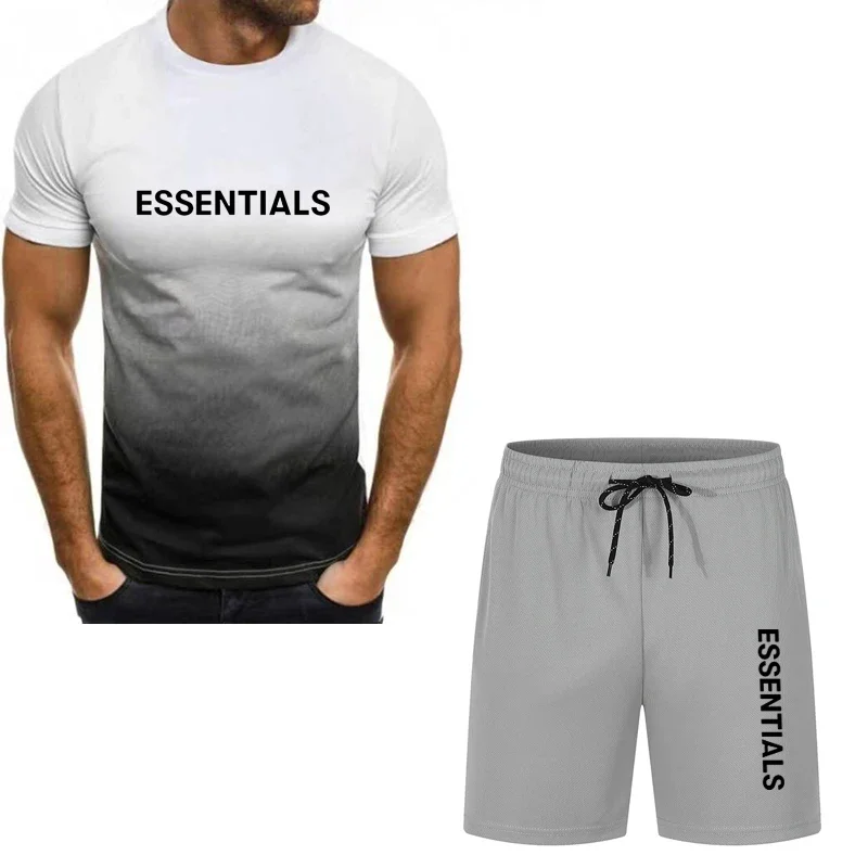 

Men's Fashion Personalized Short Sleeved T-Shirt Seasonal Set Clothing Personalized Name 3d Printing Leisure Sports T-Shirt