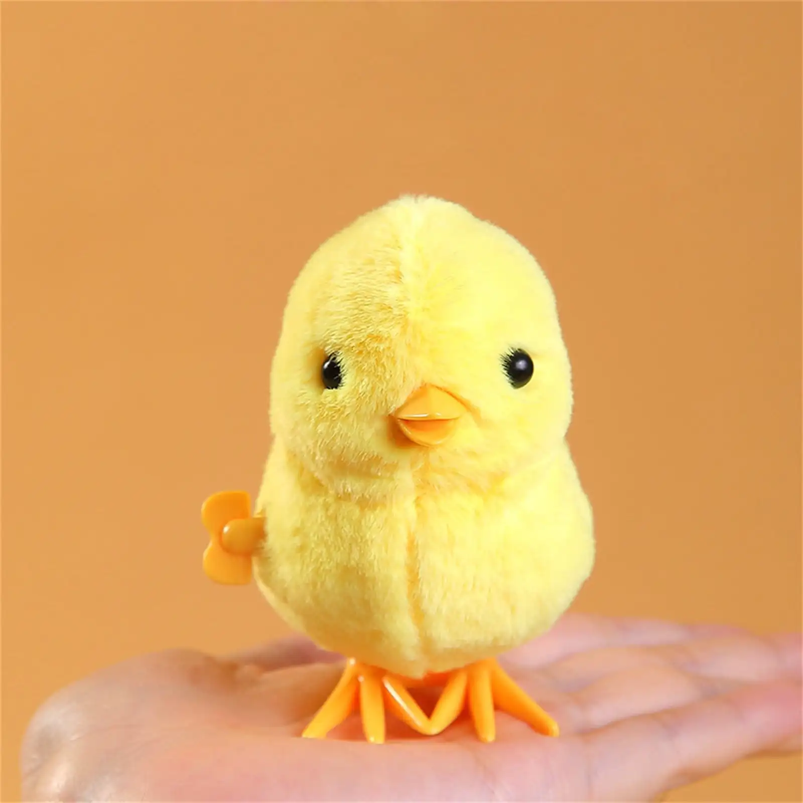 1pc Jumping Chicken Duck Toy, Simulation Plush Jumping Duck Interactive Toy, Small Animal, Birthday Gift 4