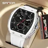 2025 High Quality Men Dual Display Watches For Men Wrist Watches Quartz Chronograph Silicone Band Male Clock relogio masculino