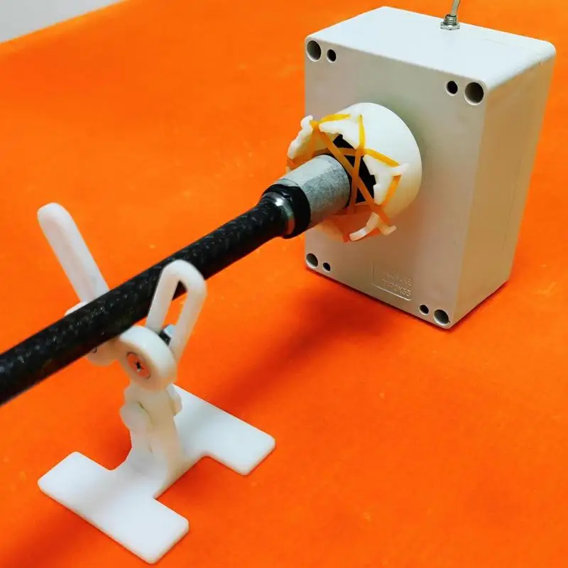 Fishing Rod Winding Machine Professional Lure Fishing Rod Winding Machine 0-40 Rpm Epoxy Resin Rotating Gluing Machine Equipment