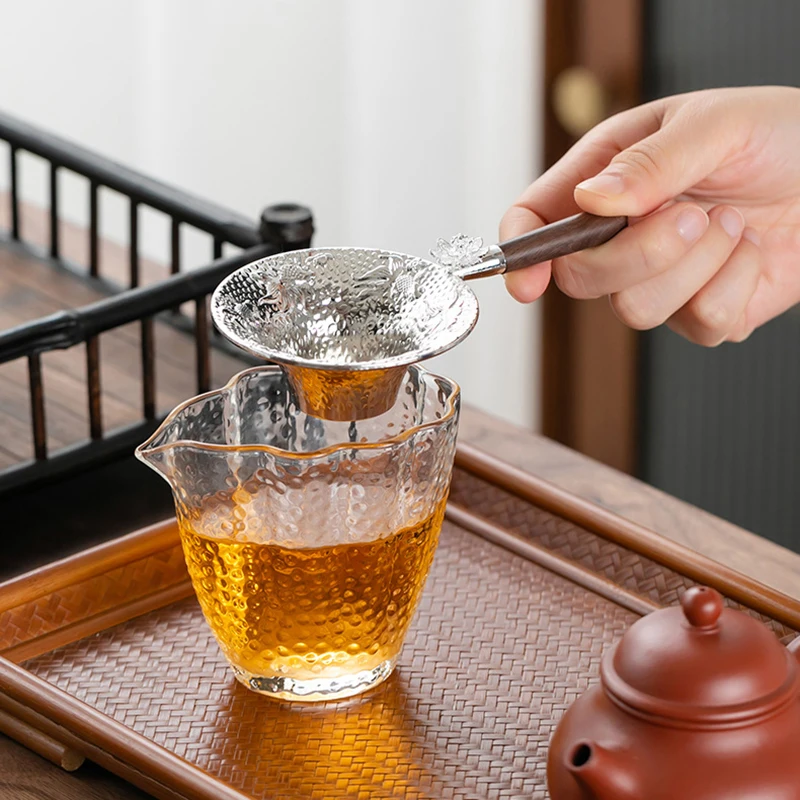 Tea Strainer Metal Mesh Tea Strainer Stainless Steel Filter Sieve Teaware Lace Tea Drain Useful Infusers Kitchen Accessories