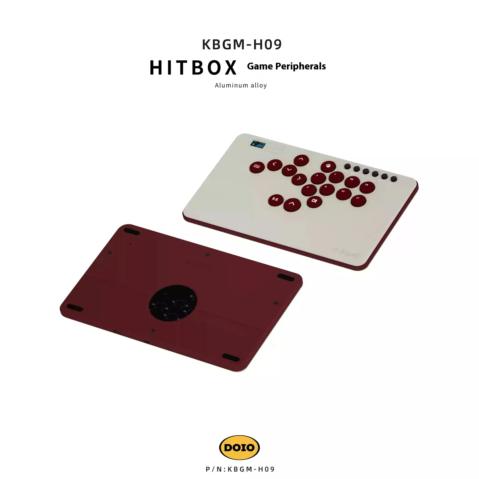 DOIO KBGM-H06M ミニ レバーレスコントローラー HITBOX DOIO HITBOX KBGM-H06M Keypad Aluminium Alloy Mini Game