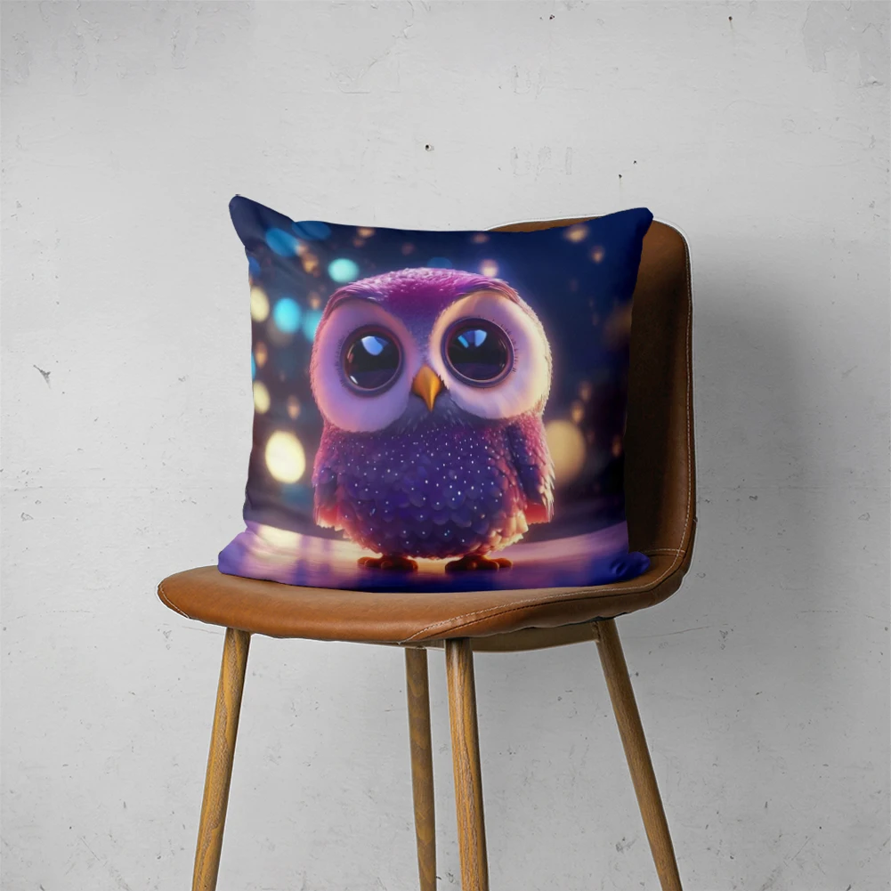 

CUTE AI PILLOW 078 Customizable Bedroom Bed Sofa Hotel Car Lumbar Pillow Fashion Decorative Cover