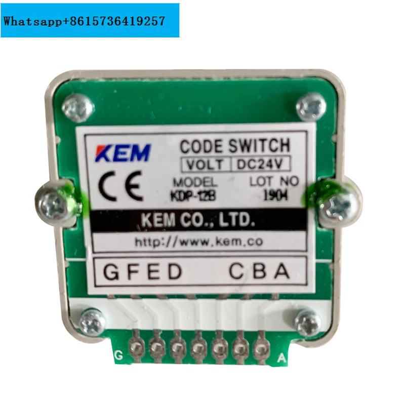 

Digital dial switch original KEM genuine KDP-12B24B12G24G mode selection spindle fast magnification