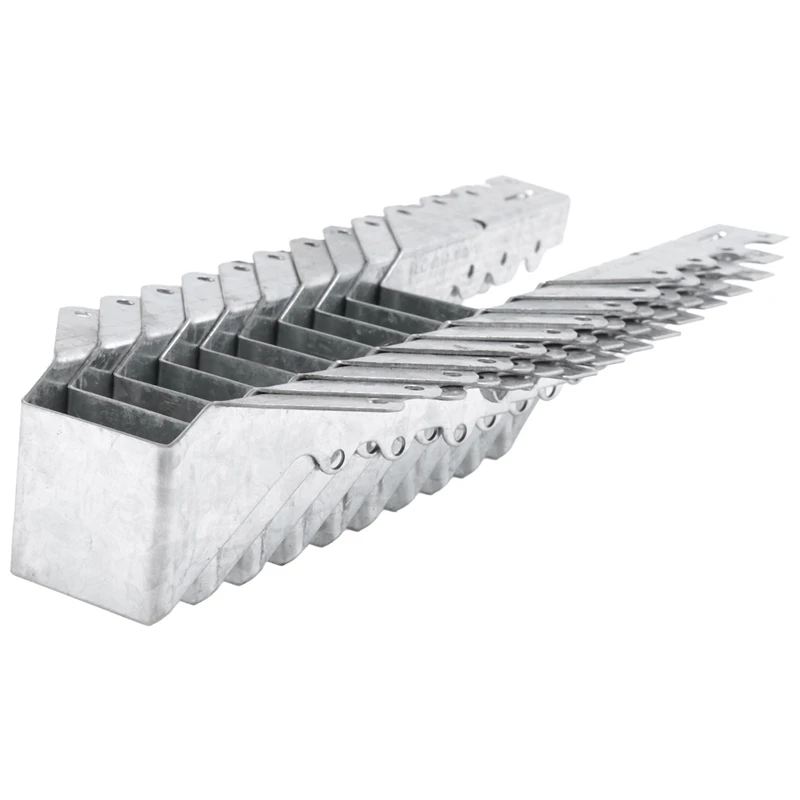 ABYP 20Pcs 2X6 Joist Hanger,Gauge Double Shear Face Mount Joist Hanger,Hurricane Ties For Rafters Tie Brackets For Floor