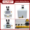 Hunst Jewelry Laser Welding Machine 80W Soldering Mini Portable Fiber Laser Welder for Gold Silver Titanium Rings Necklace Metal 3