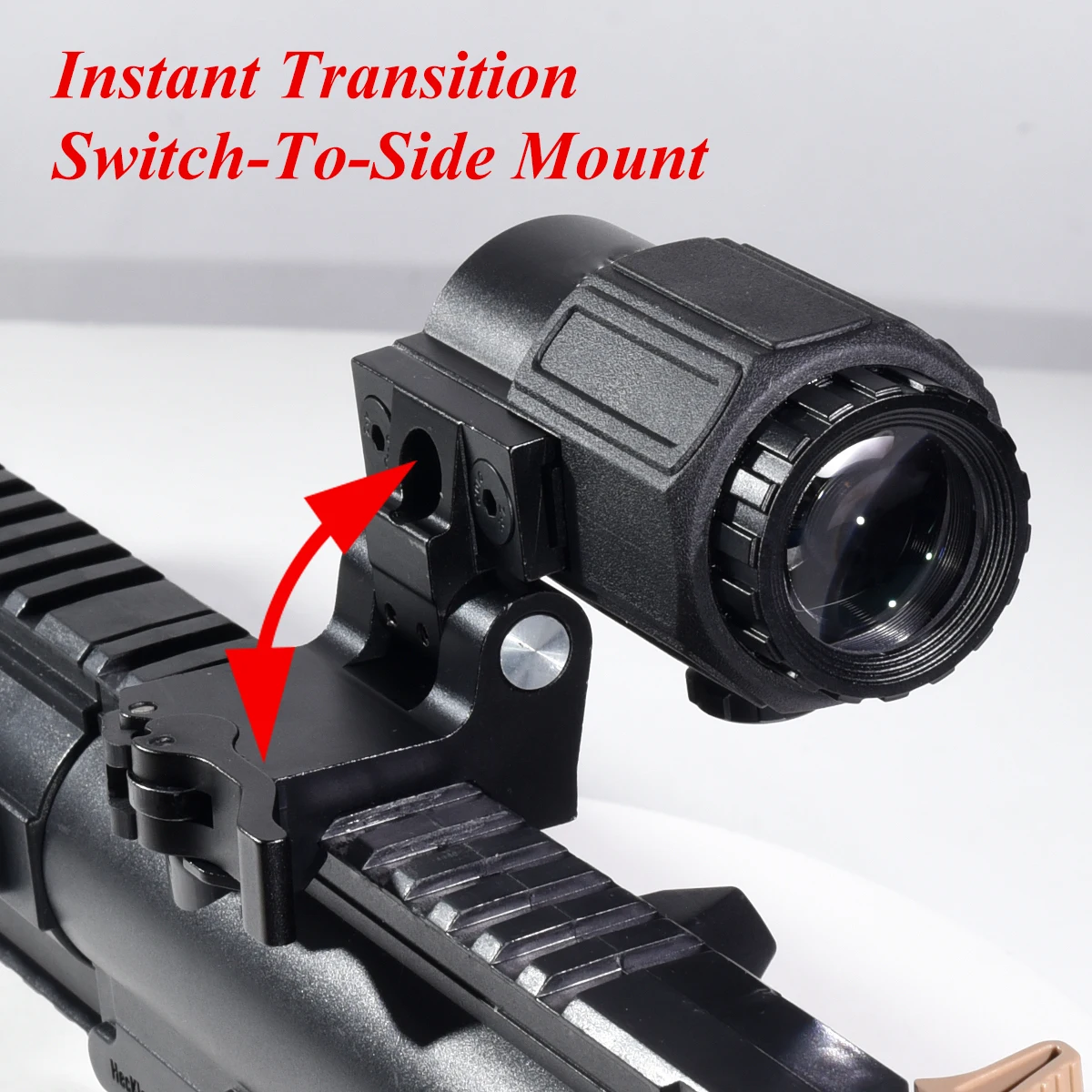 G43 3X Magnifier 558 556 553 Tactical Combo Red Green Dot Illuminated Reflex Holographic Sight 20mm QD Airsoft Optics Scope