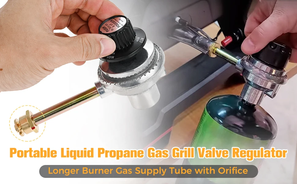 29102349 29103224A Regulator Control Valve for Charbroil Grill2Go Tru-Infrared 2012 Portable Gas Grill Valve Regulator