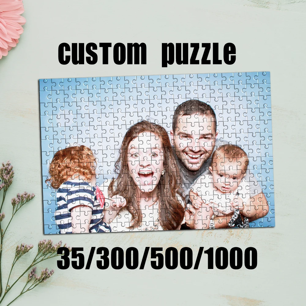 Personalized Custom Photo Puzzle Customize Personalized, Unique Ideal Gifts For thumbnail 5