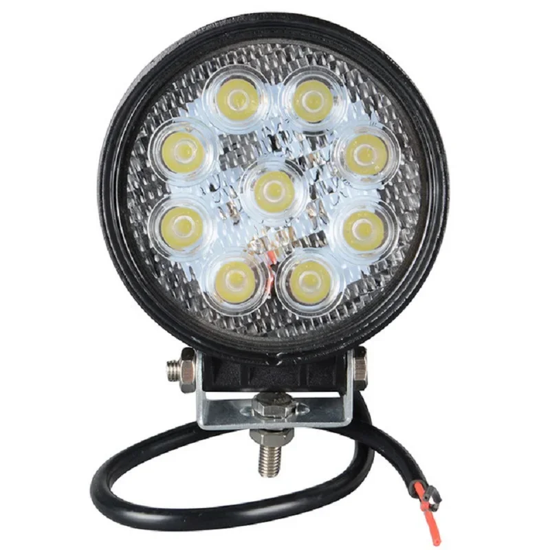 PAMPSEE 4 인치 27w led 작업 조명 12v 오프로드 4x4 자동차 트럭 홍수 스포트 빔 24v 27w led 작업 ...
