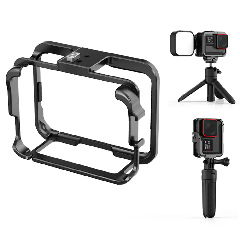 금속 토끼 케이지 퀵릴리즈 보호 케이스, 낙하 방지 보호 쉘, Insta360 Ace/Ace Pro 스포츠 카메라용