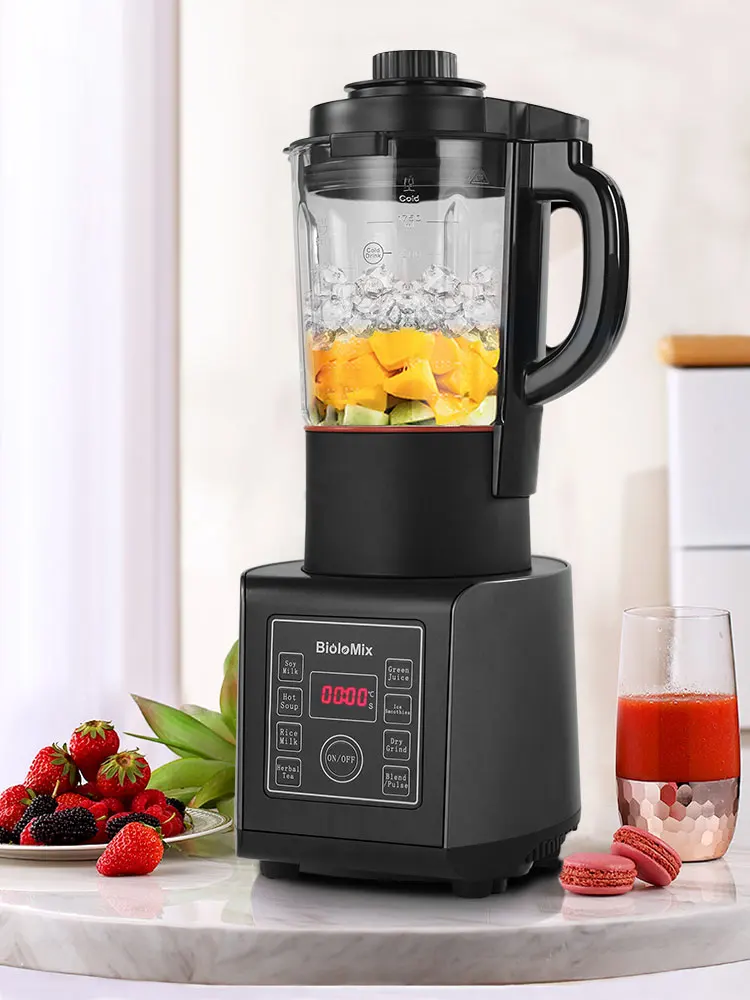 BioloMix175LGlassJarDigitalCookingBlenderHotSoupMakerMixer