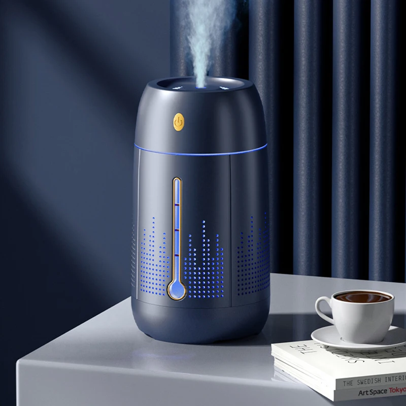 1.2L Air Humidifier Large Capacity Essential Oils Diffuser With