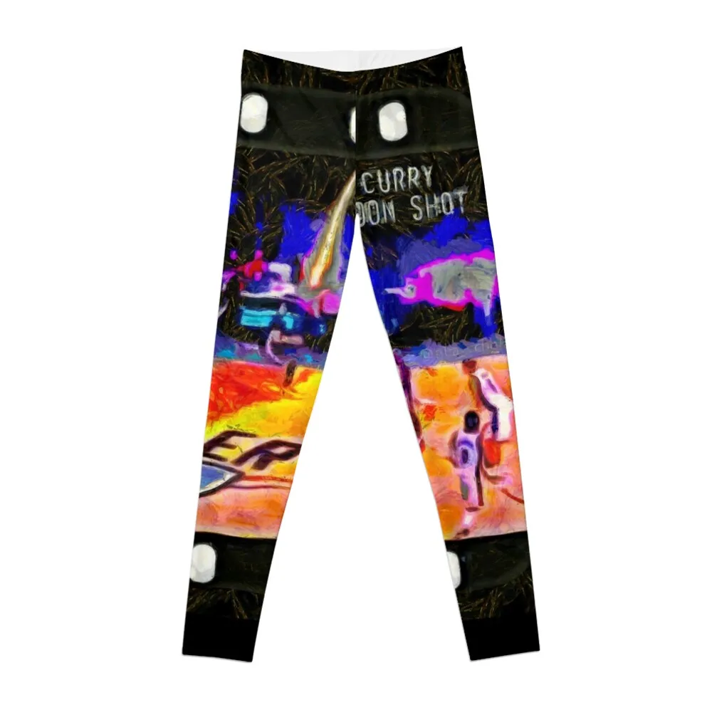 

Curry famous buzzer beater from way way outside Leggings for physical legging pants raises butt Womens Leggings