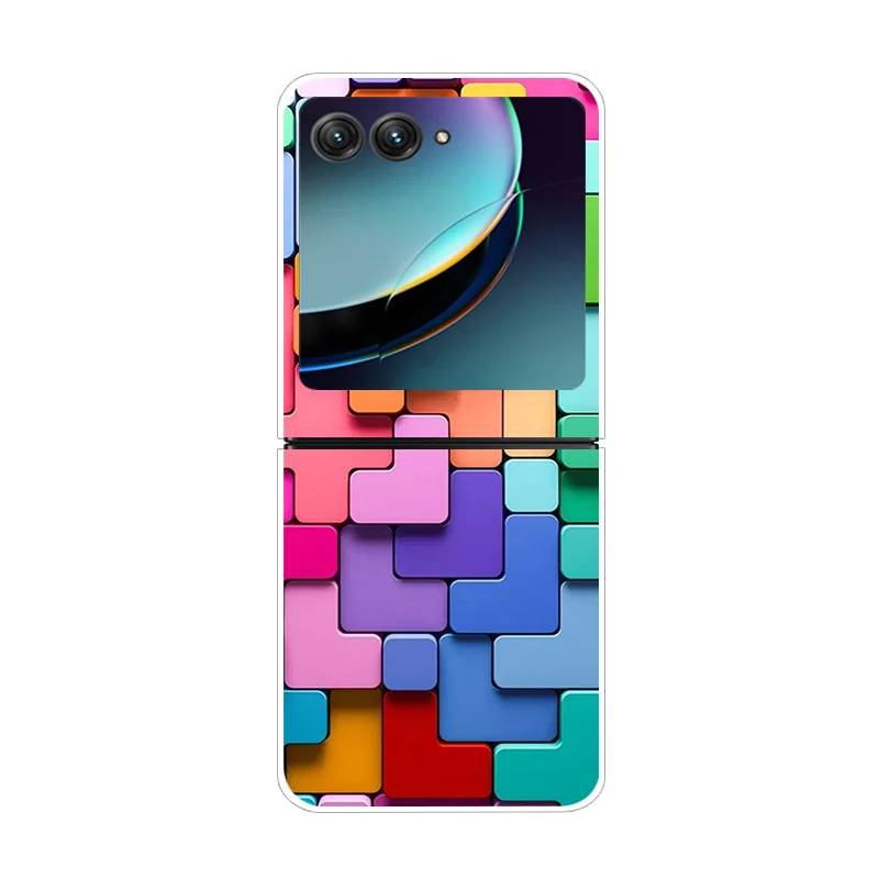 Floral Painting Clear Hard Back Phone Case