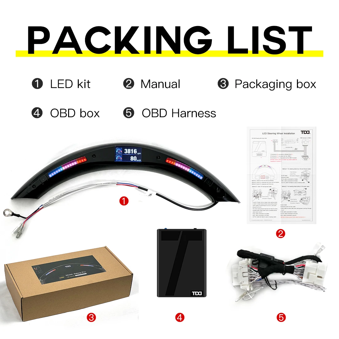 OHC Motors LED ステアリングGalaxy Pro 【公式通販】