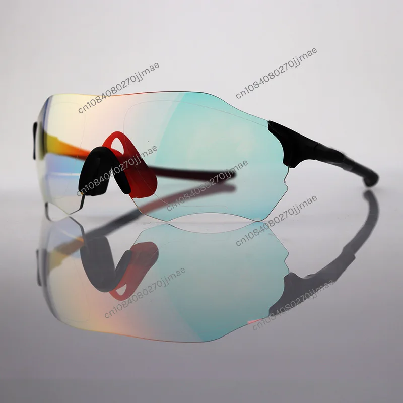 

9313 EV Zero Любая погода защита глаз меняющая цвет Женская спортивная защита для бега велосипедные солнцезащитные очки