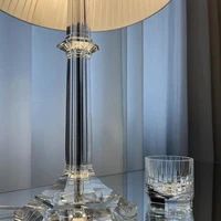 Lampe de Table moderne lampe de bureau en cristal lampes sur pied nordiques salon Luminaria lampes déco salon W30CM H42CM 5