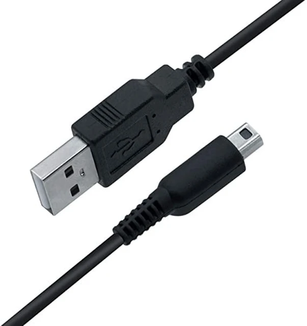 Usb充電器電源ケーブル用ニンテンドー3ds xl、3ds、2ds、dsi xl、dsi  