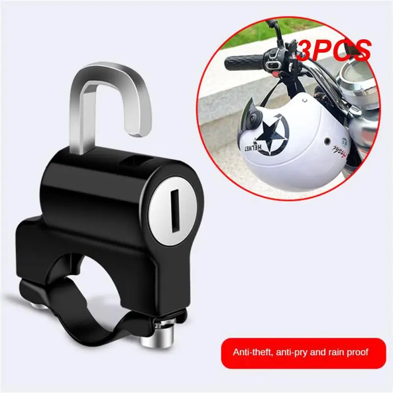 

3 шт., Противоугонный замок на руль мотоцикла, 22-26 мм