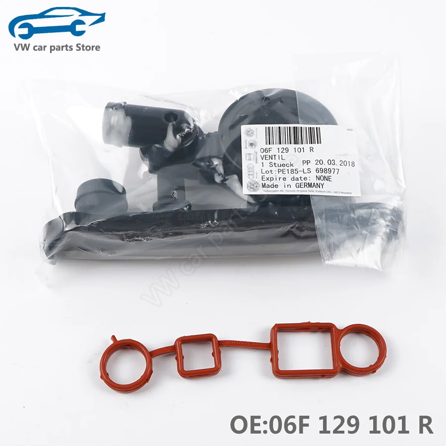 Engine PCV Valve 06F129101R PCV Pressure Control Valve Oil Breather Separat For EA113 Audi A3 A6L TT VW Scirocco Golf GTI EOS 06F 129 101 R