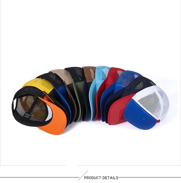 Baseball Cap For Men And Women, Mesh Snapback Summer Hat Unisex_voghion.com