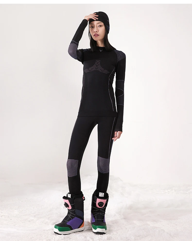 womens ski thermal underwear sets