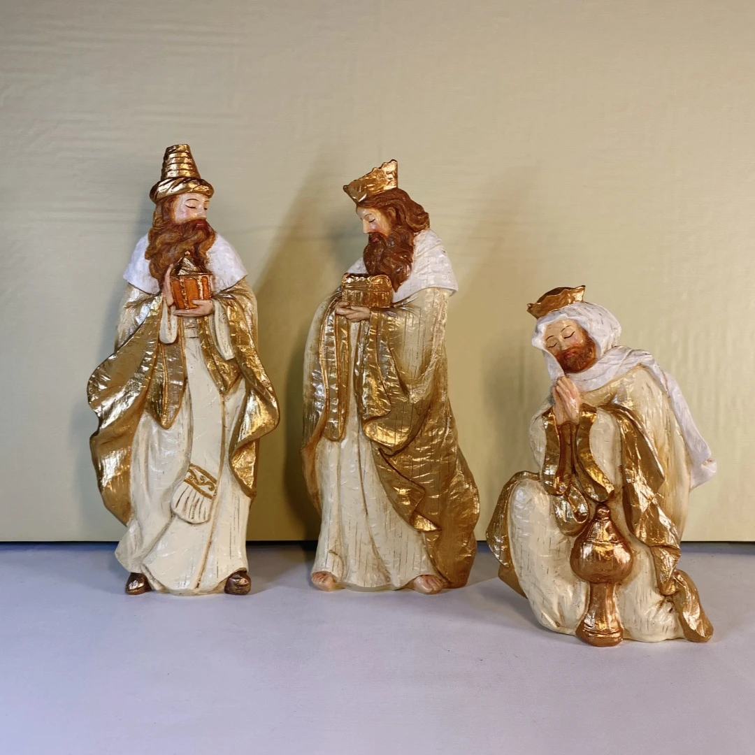 Holy Manger Nativity Figurines Scene Set 2