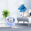 Cat Elizabethan Collar Healing Protective Collar Recovery Collar for After Surgery Adjustable Wound Healing Pet Neck Cone 2