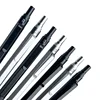 0.3 0.5 0.7 0.9 2.0mm Full Metal Mechanical Pencil Set Art Sketch HB Leads Retractable Nib School Writing Pencil Gift Stationery 6