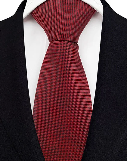 Neue 8CM Herren Krawatte Rosa Schwarz Blau Einfarbig Krawatten Für Mann Bräutigam Jacquard Gewebt Krawatte Für Business hochzeit Party – Detail 12