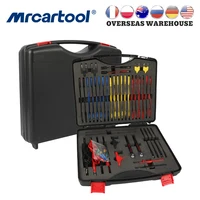 MRCARTOOL Multimeter Test Leads Kit 92PCS 104PCS Electrical Multimeter Leads Kit Relay Tester Automotive Back Probe Kits 1