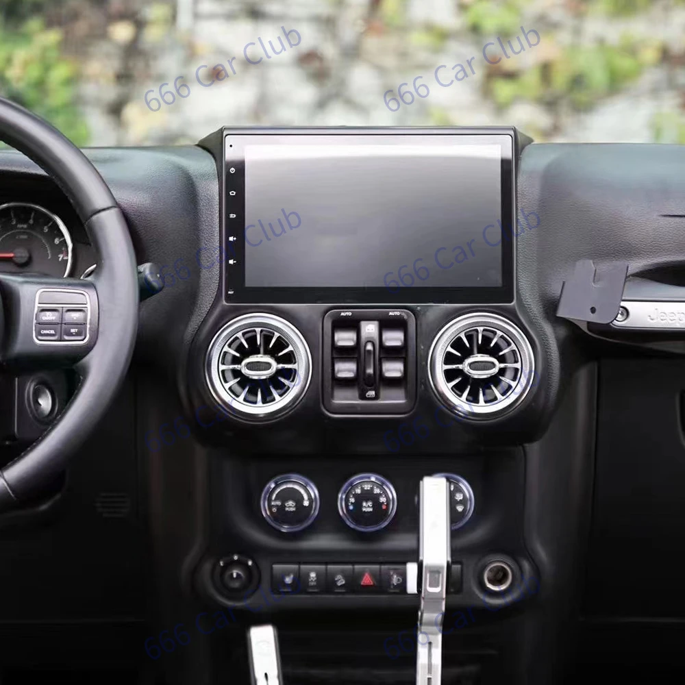 LED 256 Colour Air Vent For Jeep Wrangler JK 2011-2017 JL 2018