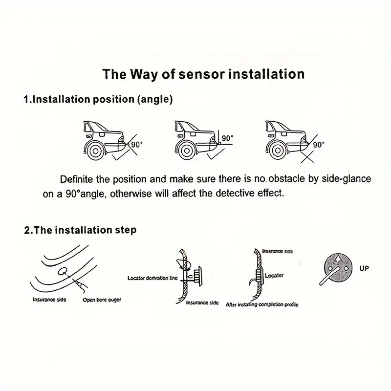 New LED Parking Sensor System Backlight Parktronic Monitor Display Kit Backup Detector Assistant 4 Probes