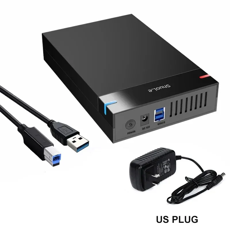 Versatile External Hard Drive Enclosure with USB 3.0 & UASP Support