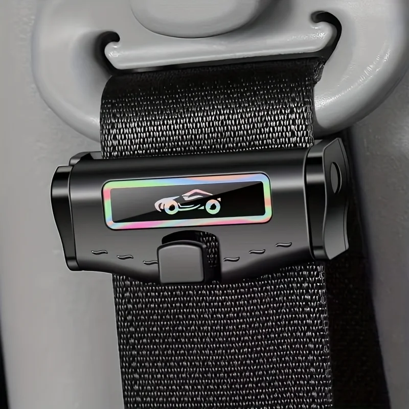 2PCS Automobile Universal Seat Belt Limiter Car Fixer Car Buckle Fixed Tension Adjuster Car Accessories Interior