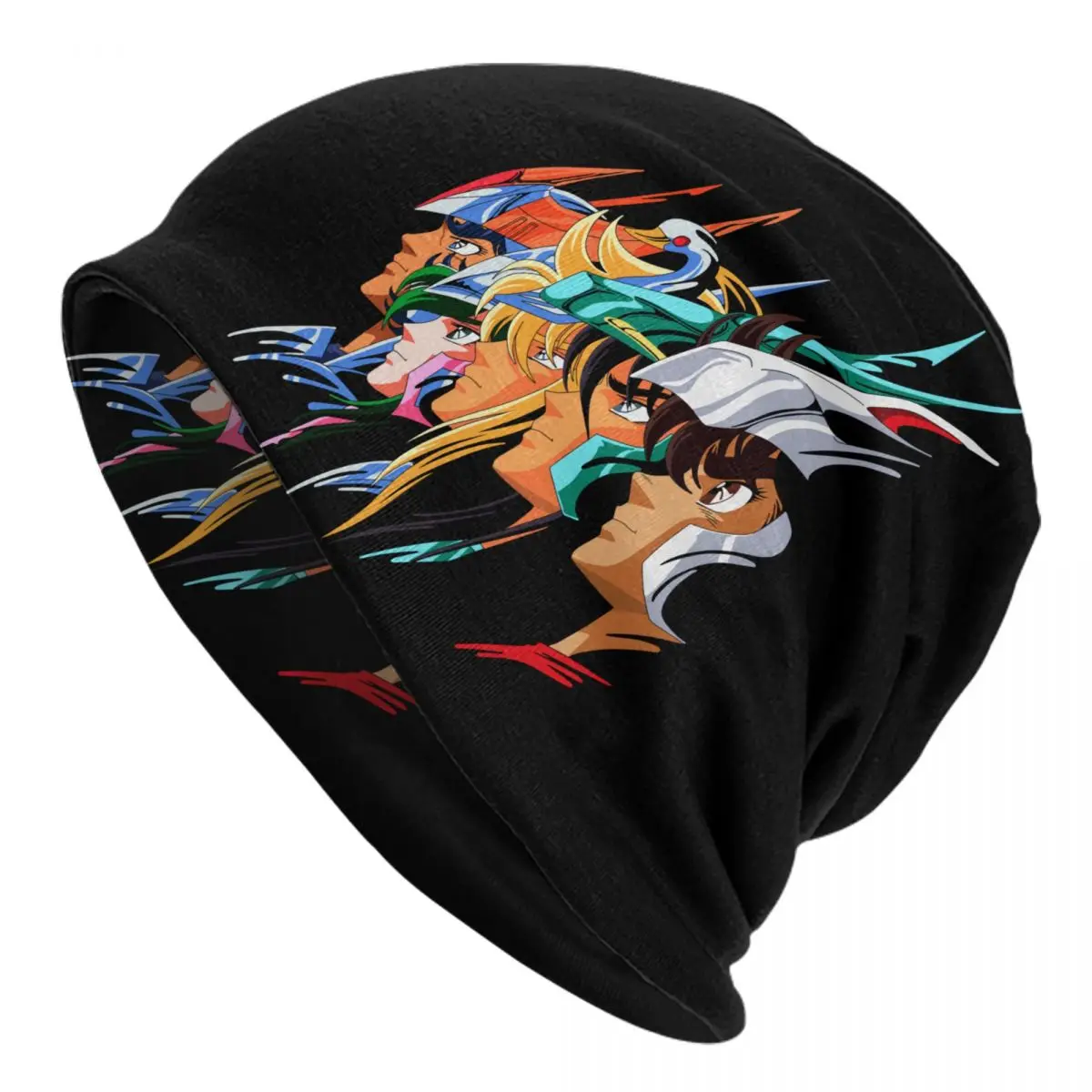 Saint Seiya Cavalieri Dello Zodiaco Cappello A Cuffia Cappelli In Maglia Unisex Los Caballeros Del Zodiaco Inverno Caldo Skullies Berretti Berretti