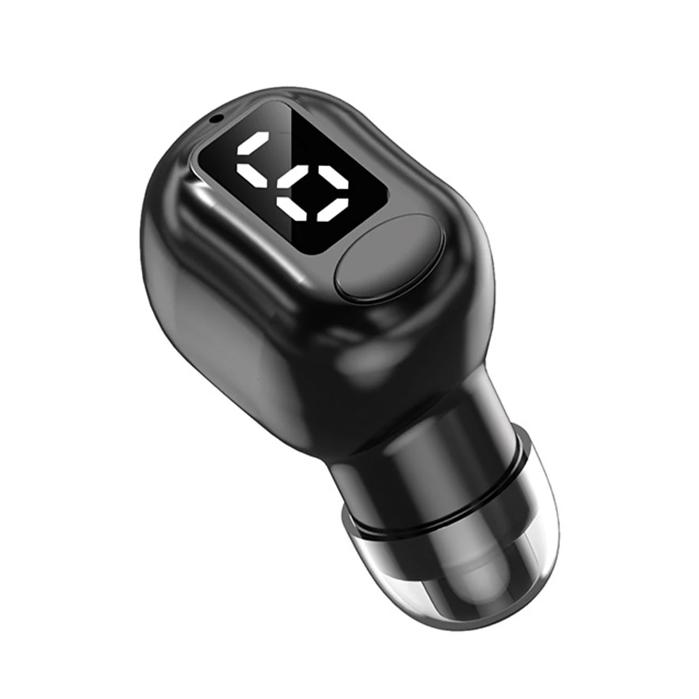 Compact Wireless Bluetooth 5.3 Earbuds with Quick Charging and Digital Mono Sound