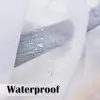 Outdoor Sheer Curtain, Waterproof and Windproof Drape for Patio, Gazebo, Deck and Pergola, Top and Bottom Grommet, Customize 2