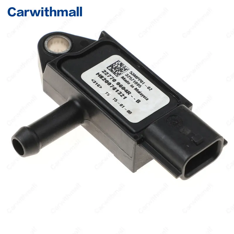 Nuovo Sensore Di Pressione Differenziale Di Scarico Dpf Per Nissan Renault 1.5 1.9 2.0 Dci 227709604R