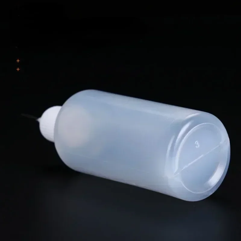 5-100ml Needle Tip Glue Bottle Squeeze Plastic Bottle Dispensing Needle Childproof Cap Liquid Flux Dispenser