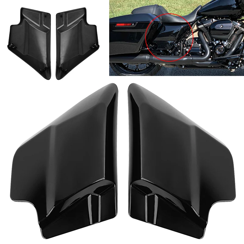 Motorcycle Battery Cover Panels For Harley Touring Electra Street Glide Road King 2009 -