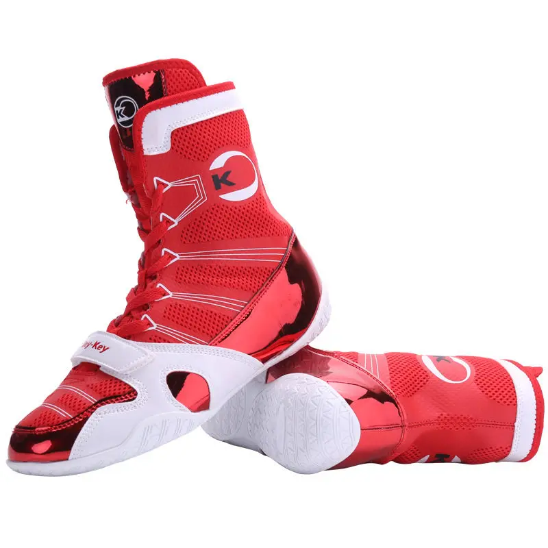 Unisex Professional Wrestling Boots Luxury Boxing Shoes Couple Designer Sneakers Mens Womens Wearable Fighting Shoes