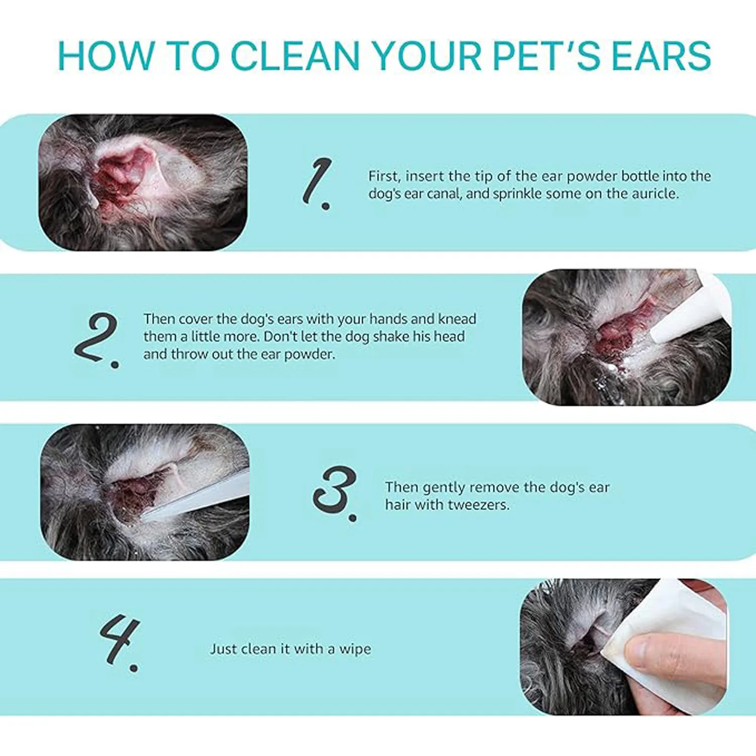 Dog Ear Cleaner 30g Pet Ear Medicine