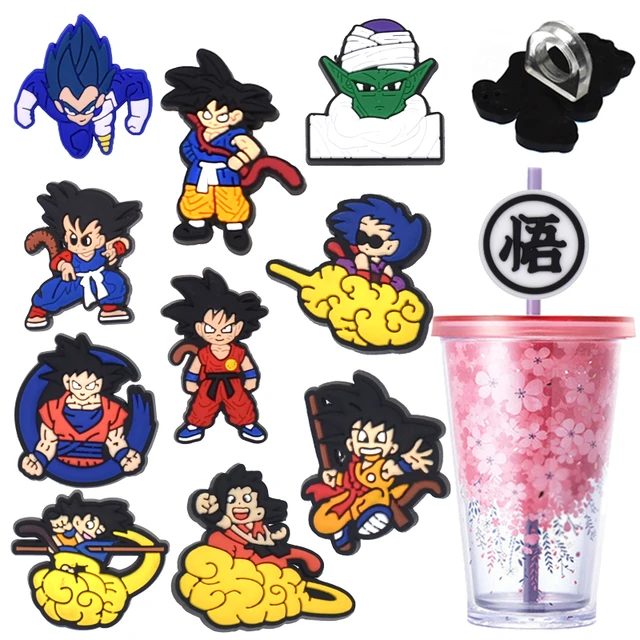 1PCS PVC straw cover hot cartoon figure straw cap fashion anime Plugs Tips  Cover Reusable Splash Proof Drinking straw toppers